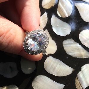 💍 Cubic Zirconia Classic Oval Cut 2-Piece Ring Set